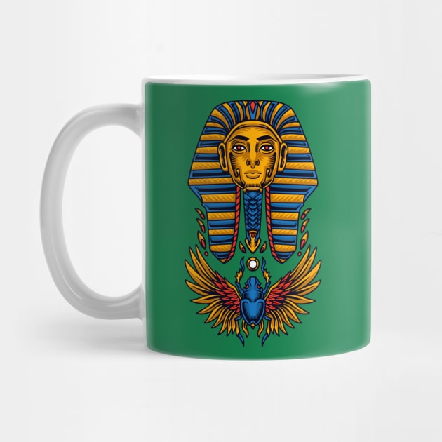 Egyptian ancient pharaoh by Mako Design 